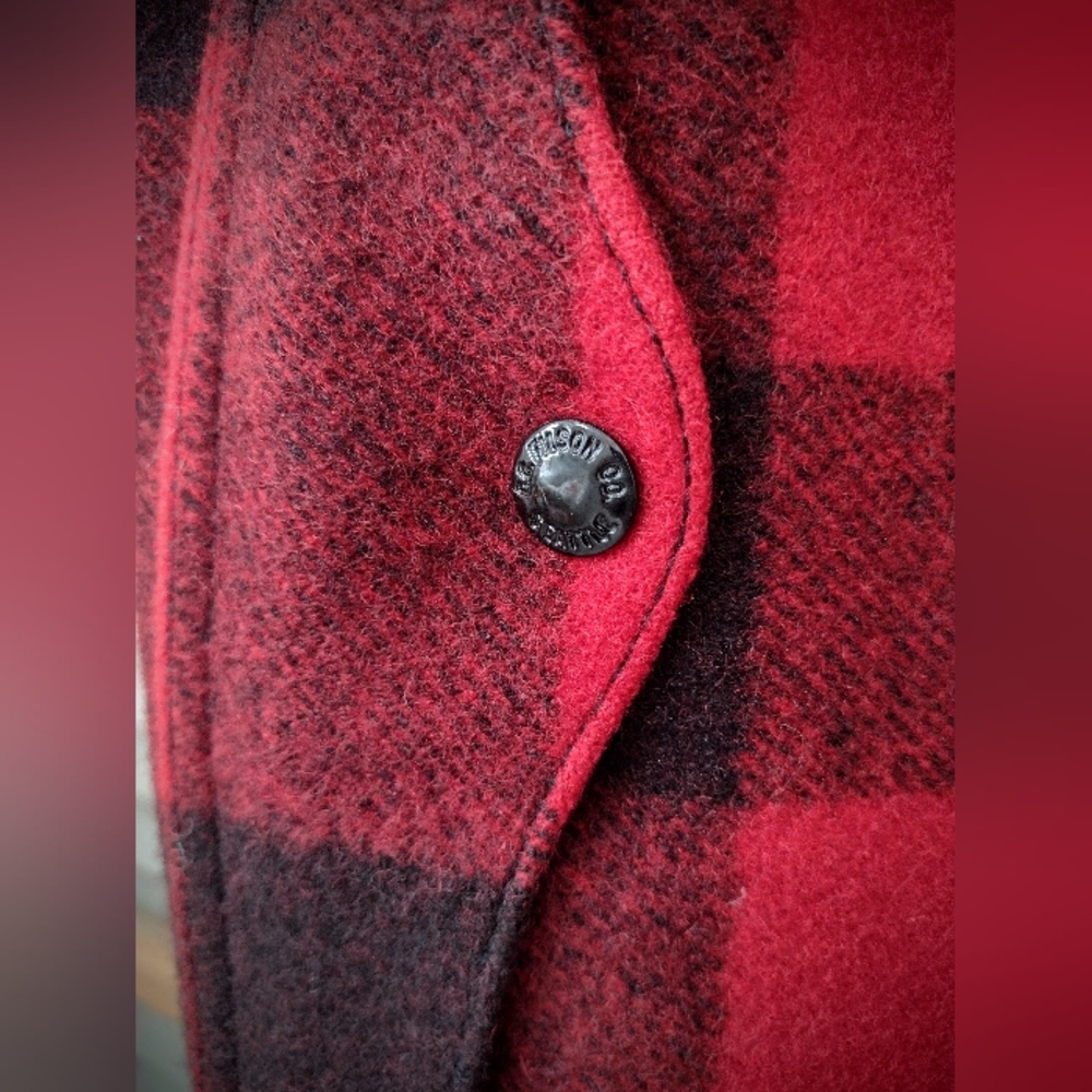 Vintage Filson Double Mackinaw Cruiser, Made in the USA, Size Large EUC - Picture 10 of 12